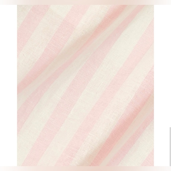 Draper James Maddie Babydoll Dress in Pink Cabana Stripe - Picture 4 of 10